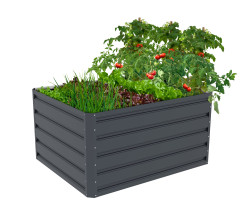 Vyven zhon G21 Daisy 100 x 80 x 52 cm, plechov, antracitov