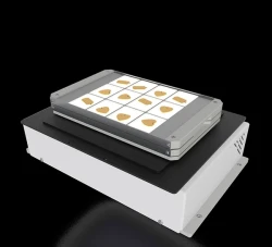 ST�L X, Y MOTORIZOVAN� ZDVIH 150X100 mm S PODSVIETENOU PALETOU