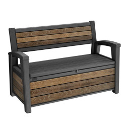 Z�hradn� lavica Keter Deco Garden Bench Walnut