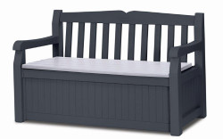 Zhradn lavica Keter Eden Garden Bench 265L ed, pokoden obal
