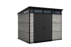 Z�hradn� dom�ek Keter PENT Signature 9x7 Storm Grey, s podlahou