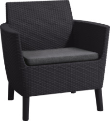 Zhradn nbytok Keter Salemo duo, set dvoch kresiel grafitov