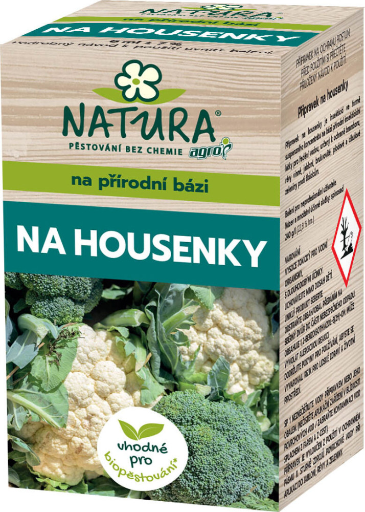 Prípravok Agro  NATURA na húsenice 6 ml