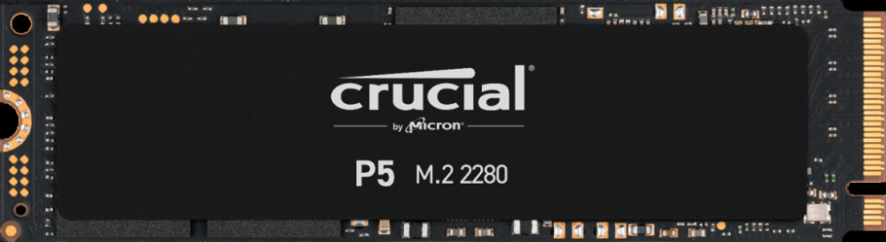 SSD disk Crucial  P5 1TB 3D NAND NVMe