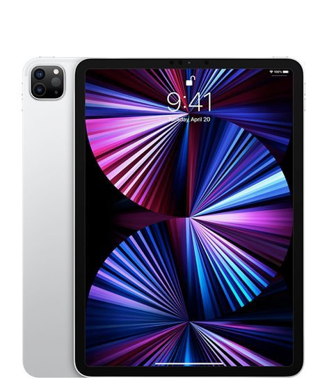 Tablet Apple iPad Pro 11" 128GB, Wi-Fi, strieborný (2021)