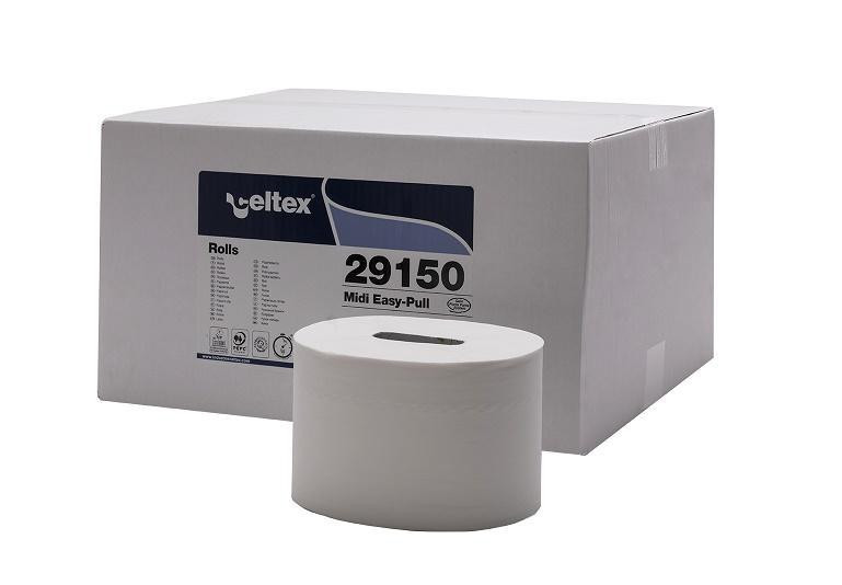 Toaletný papier  Celtex so stredovým odvíjaním Prime Easy-Pull 2 vrstvy